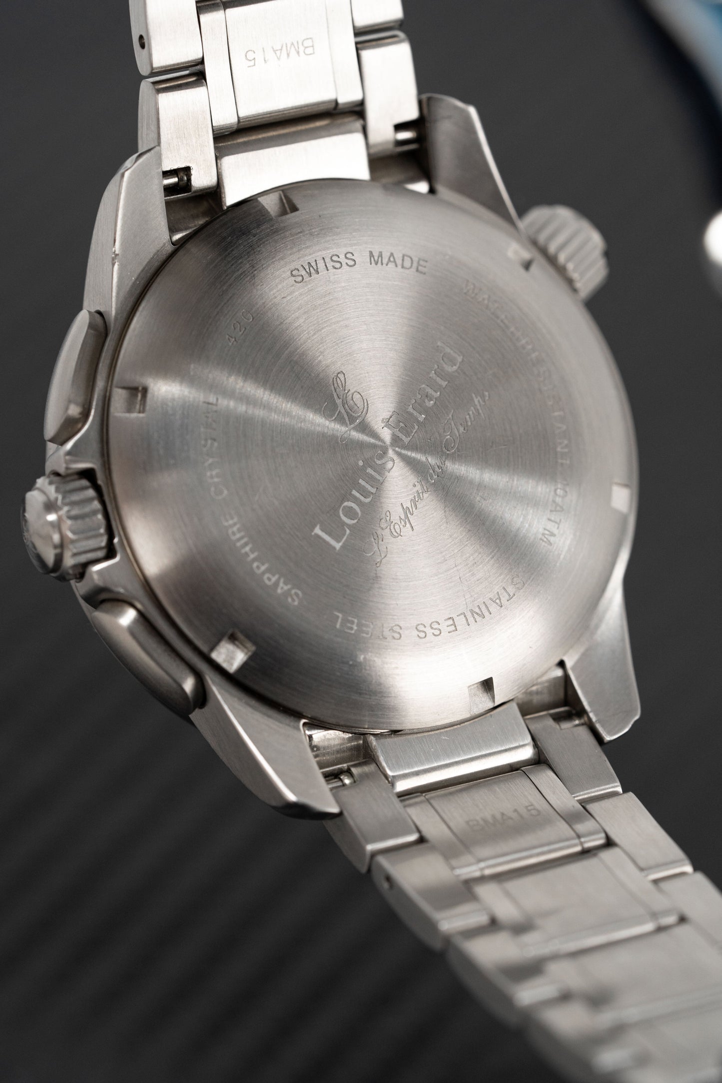 Louis Erard Watch Men's La Sportive Automatic Chronograph 78420AS02.BDE01