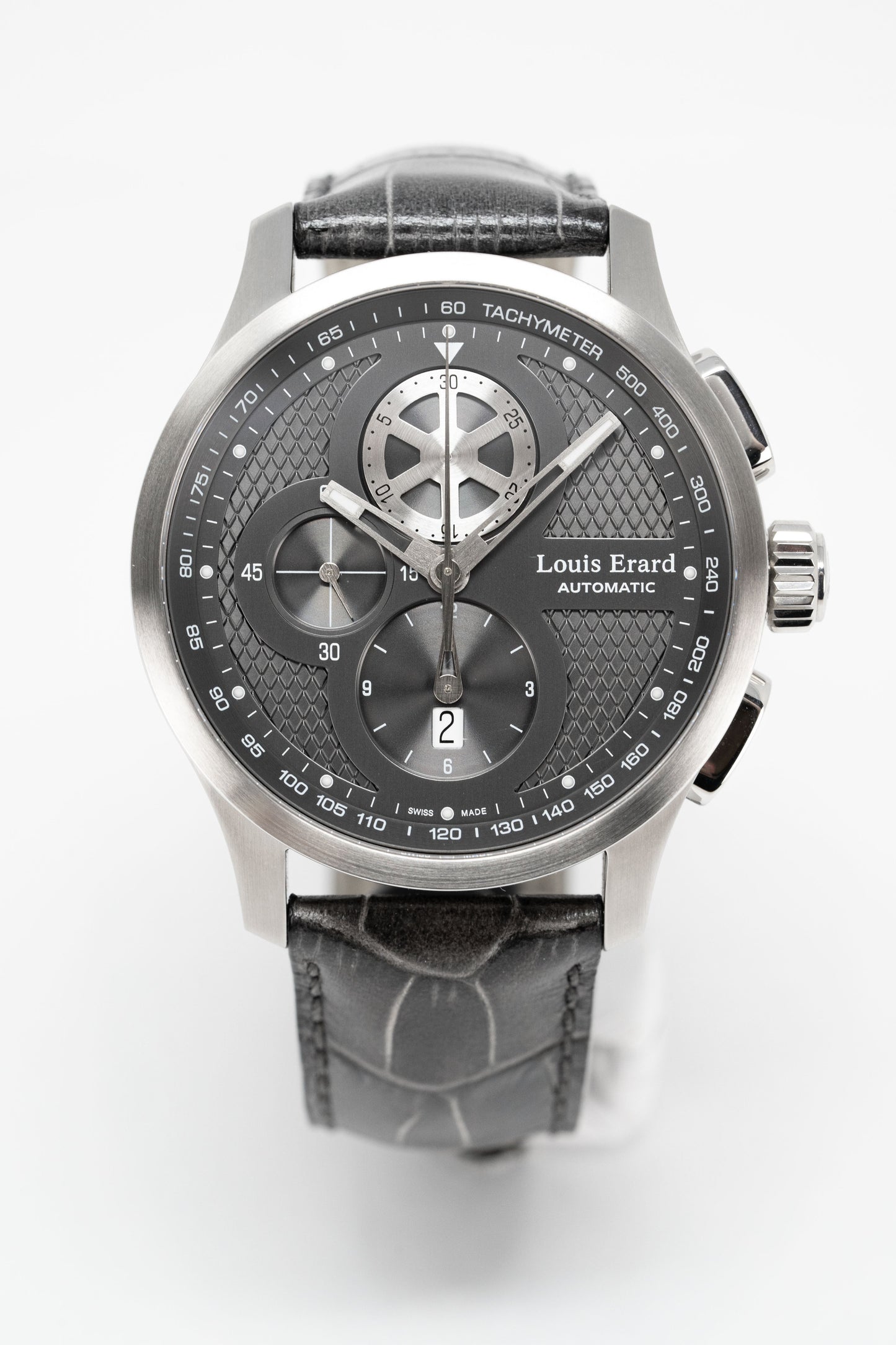 Louis Erard Automatic Watch 1931 Chronograph Grey 79220AA23.BDC56
