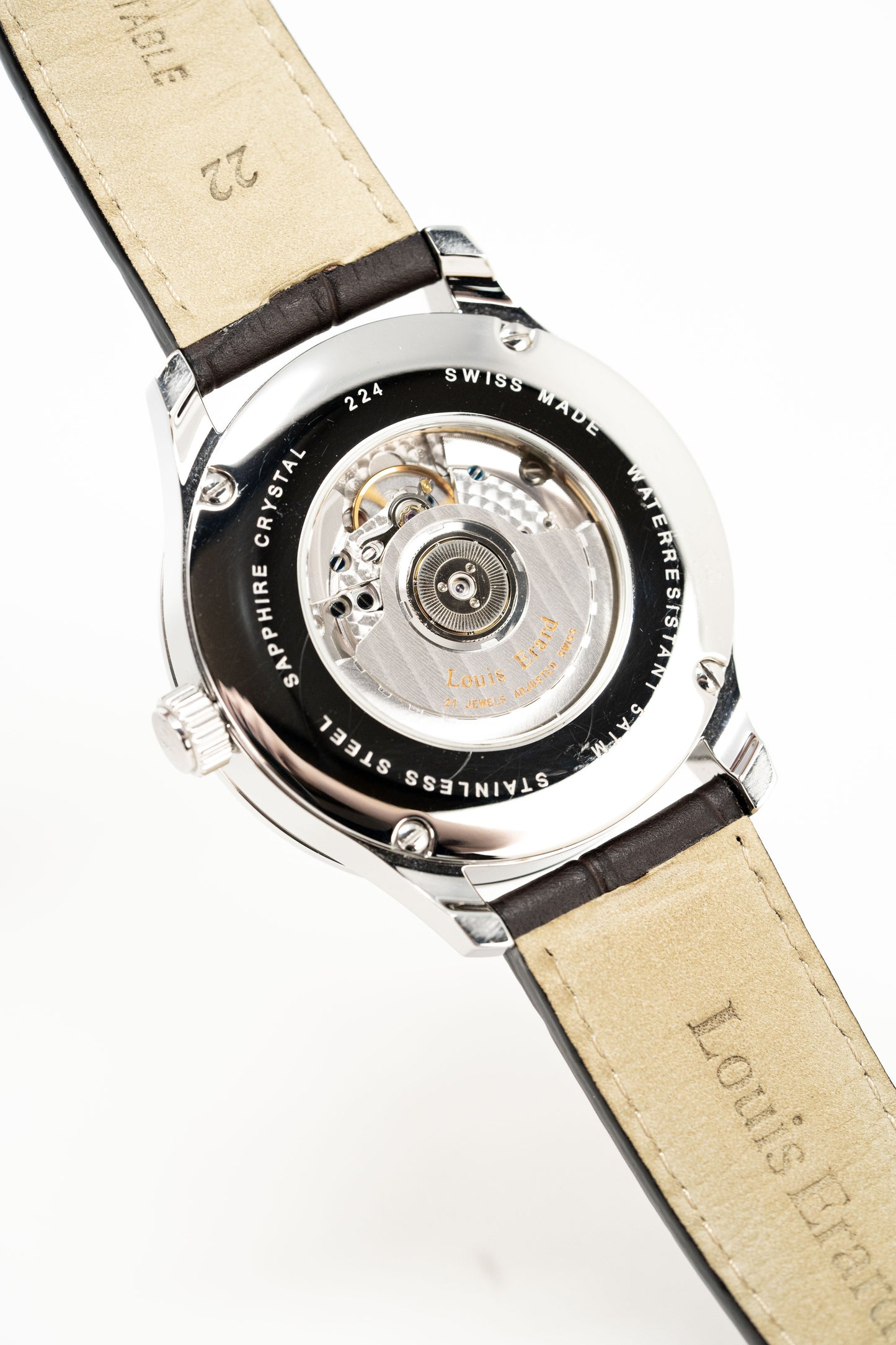 Louis Erard Men's Watch Dual Time 1931 Silver 82224AA01.BDC52