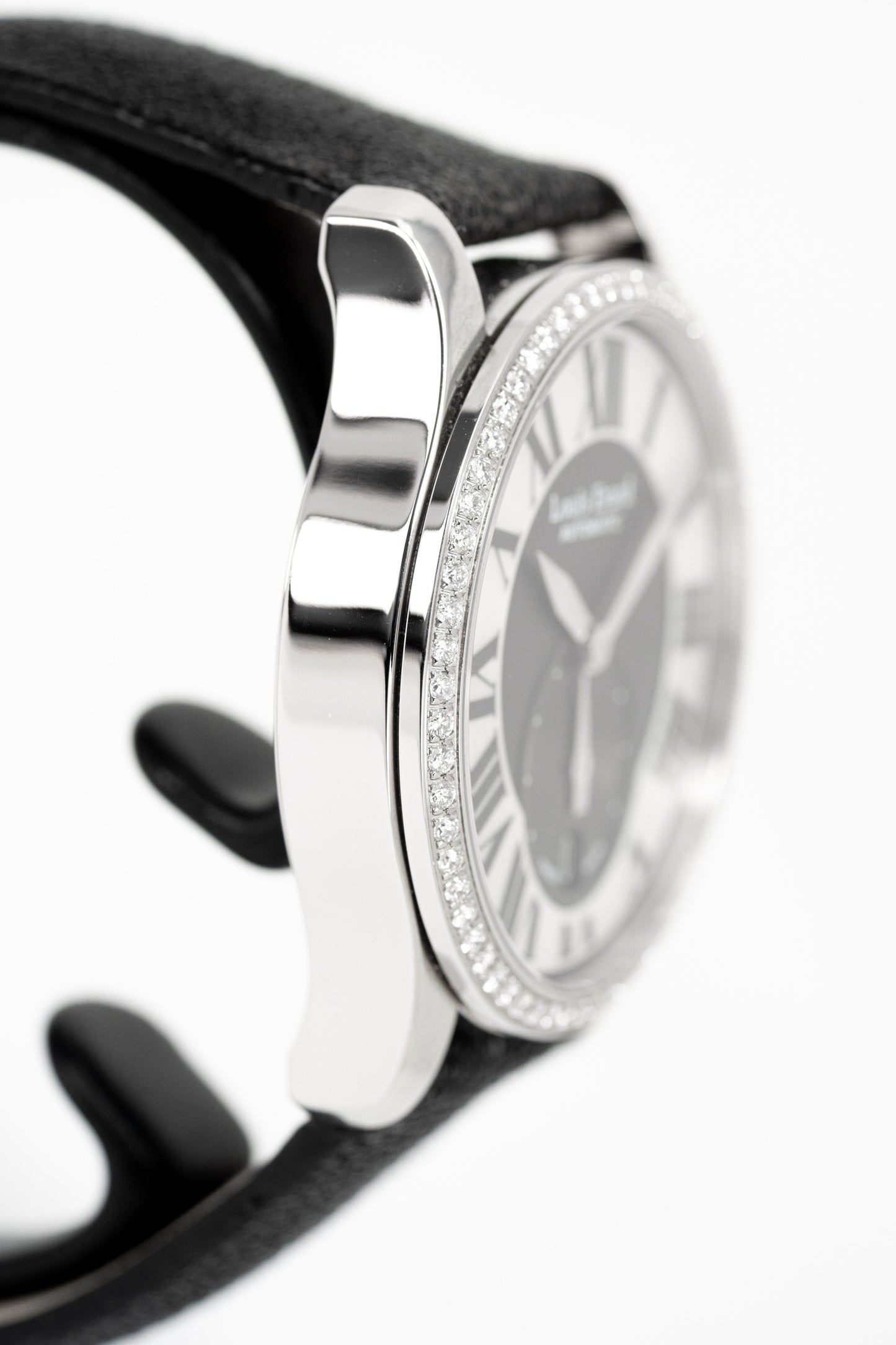 Louis Erard Watch Ladies Automatic Excellence Diamond Black 92602SE02.BDG02