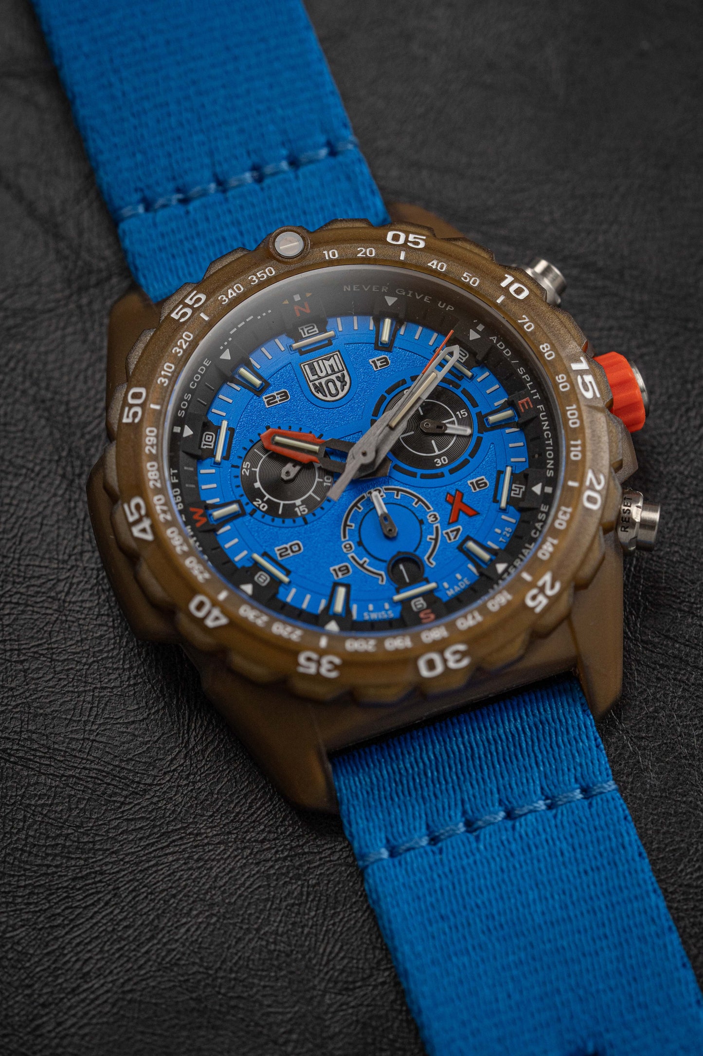 Luminox Watch Bear Grylls Survival ECO Master Blue XB.3743.ECO