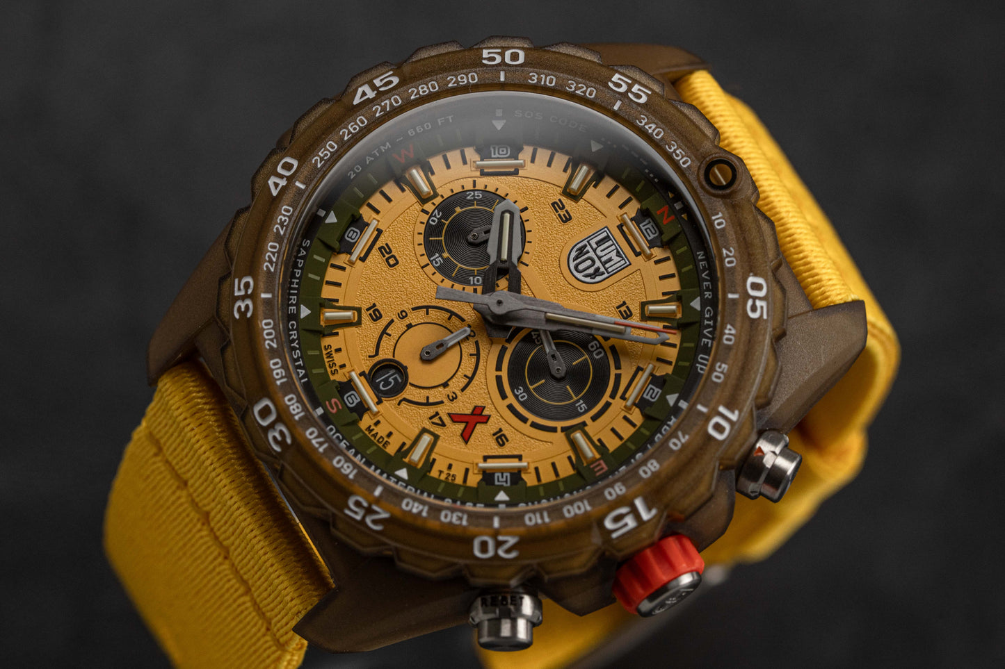 Luminox Watch Bear Grylls Survival ECO Master Yellow XB.3745.ECO