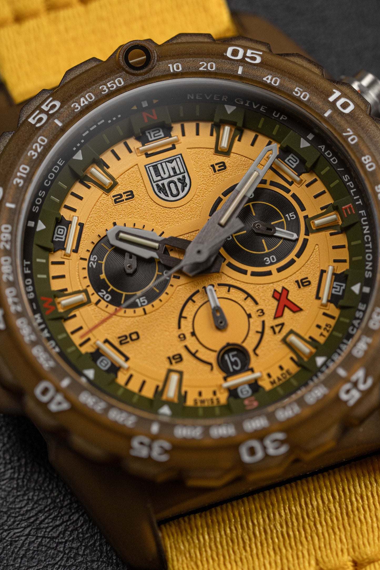 Luminox Watch Bear Grylls Survival ECO Master Yellow XB.3745.ECO