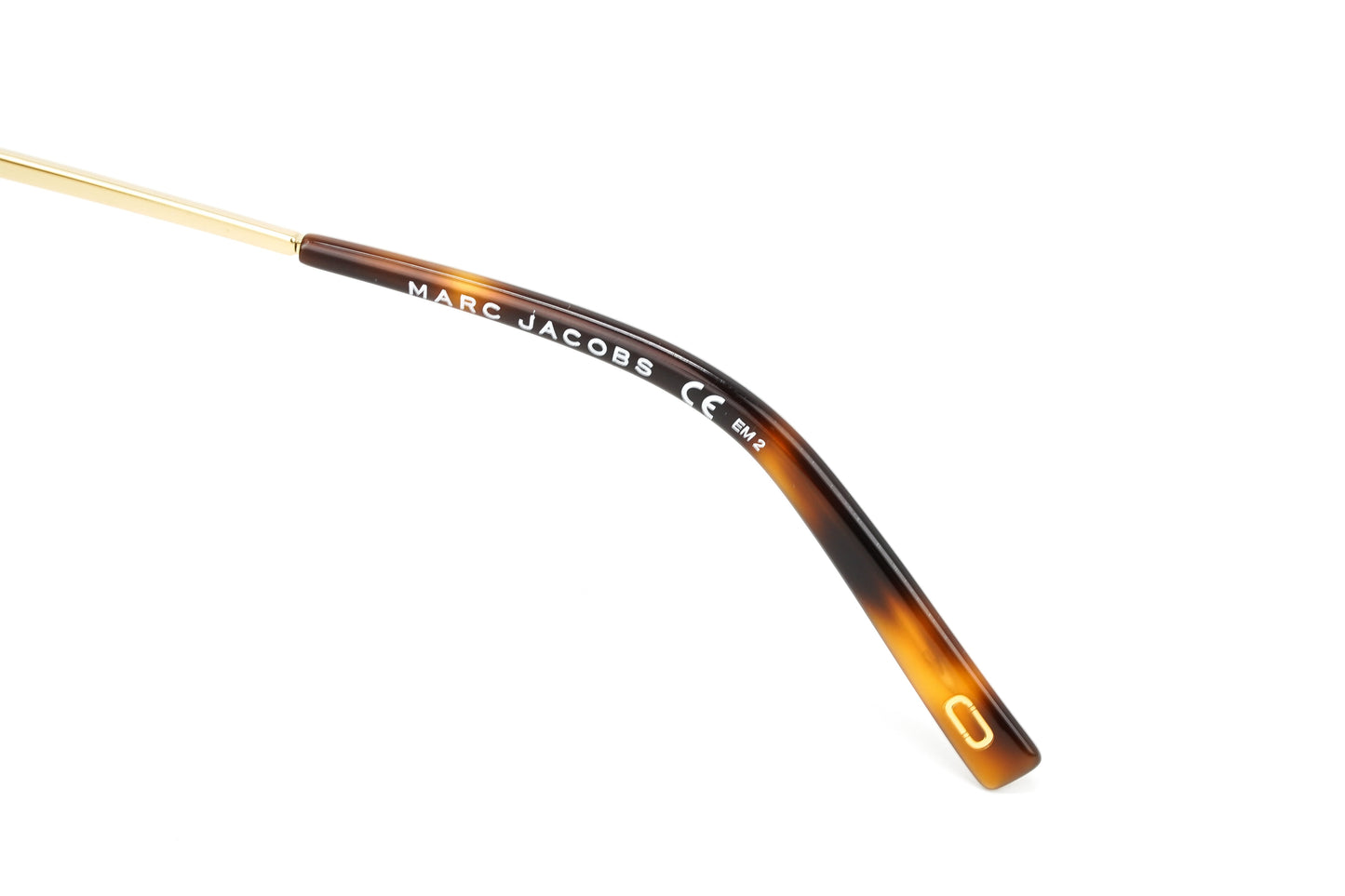 Marc Jacobs Women's Gold Round Sunglasses Brown Tortoise MARC 102/S J5G