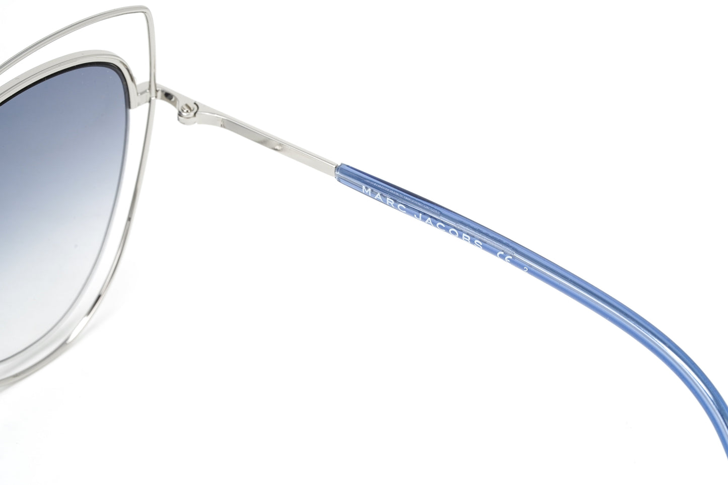 Marc Jacobs Women's Sunglasses Oversized Cat Eye Blue MARC 8/S TWU