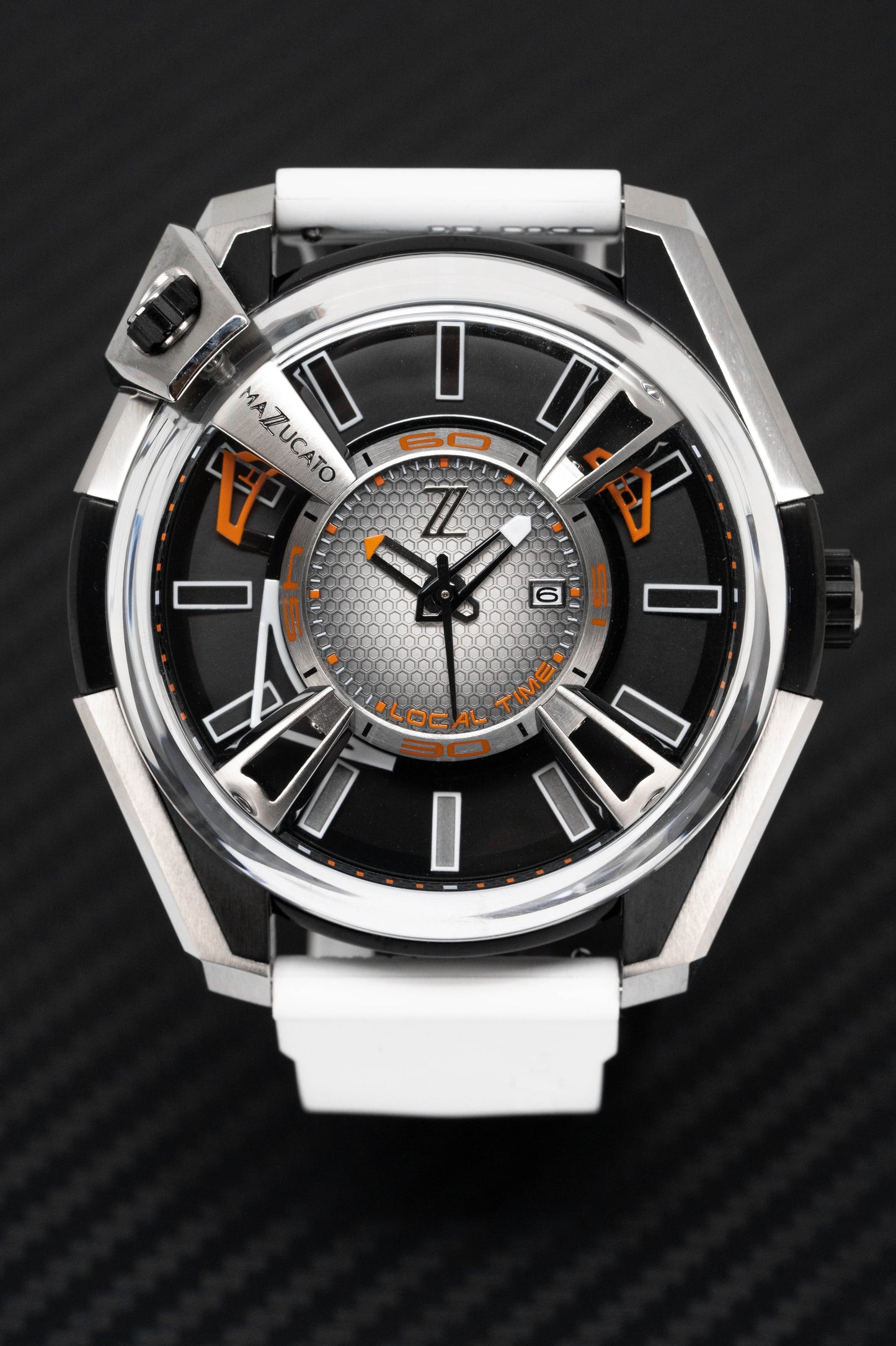 Mazzucato Watch Automatic LAX Limited Edition Dual Time 04-WH