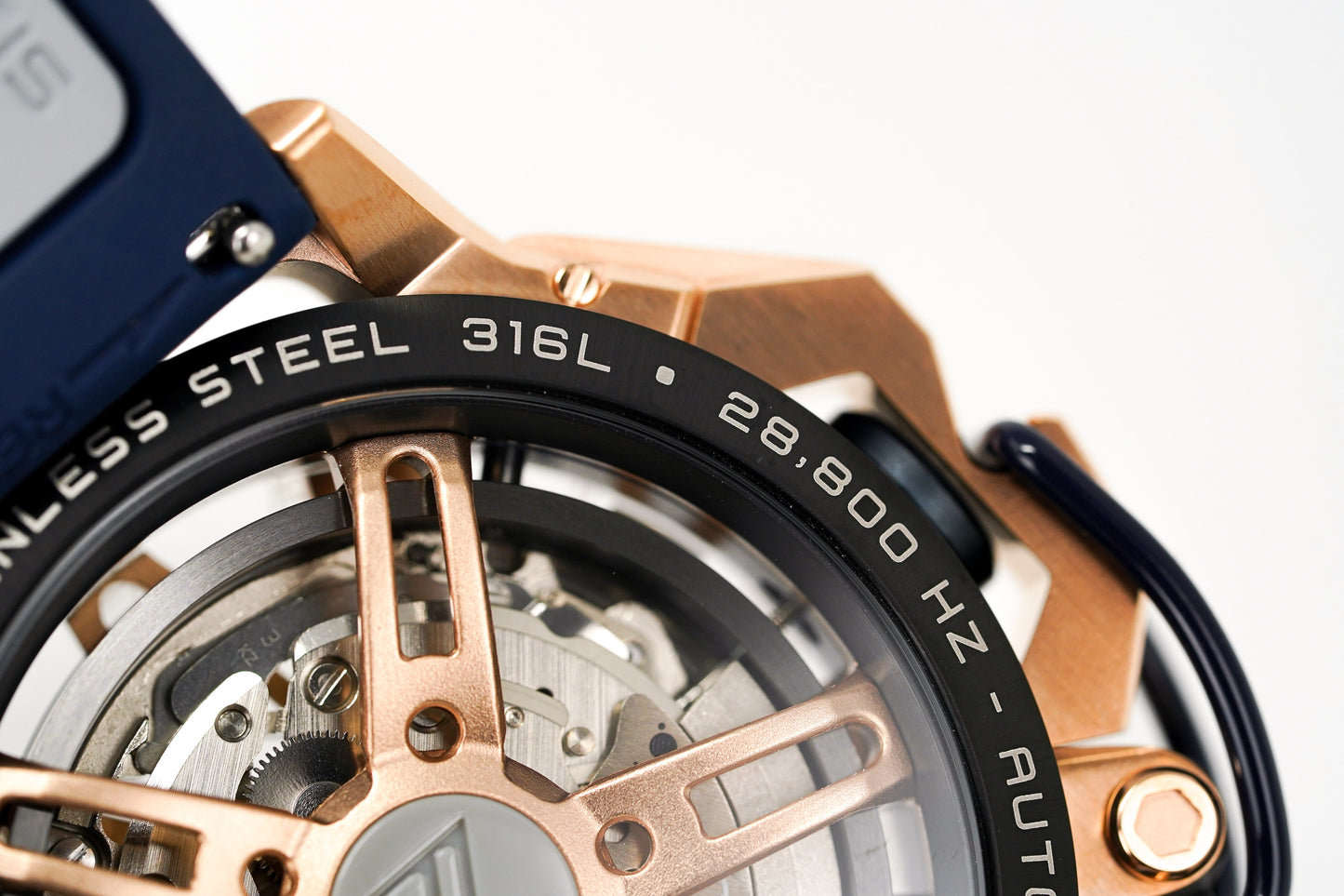Mazzucato Watch Automatic RIM GT Blue GT5-RG