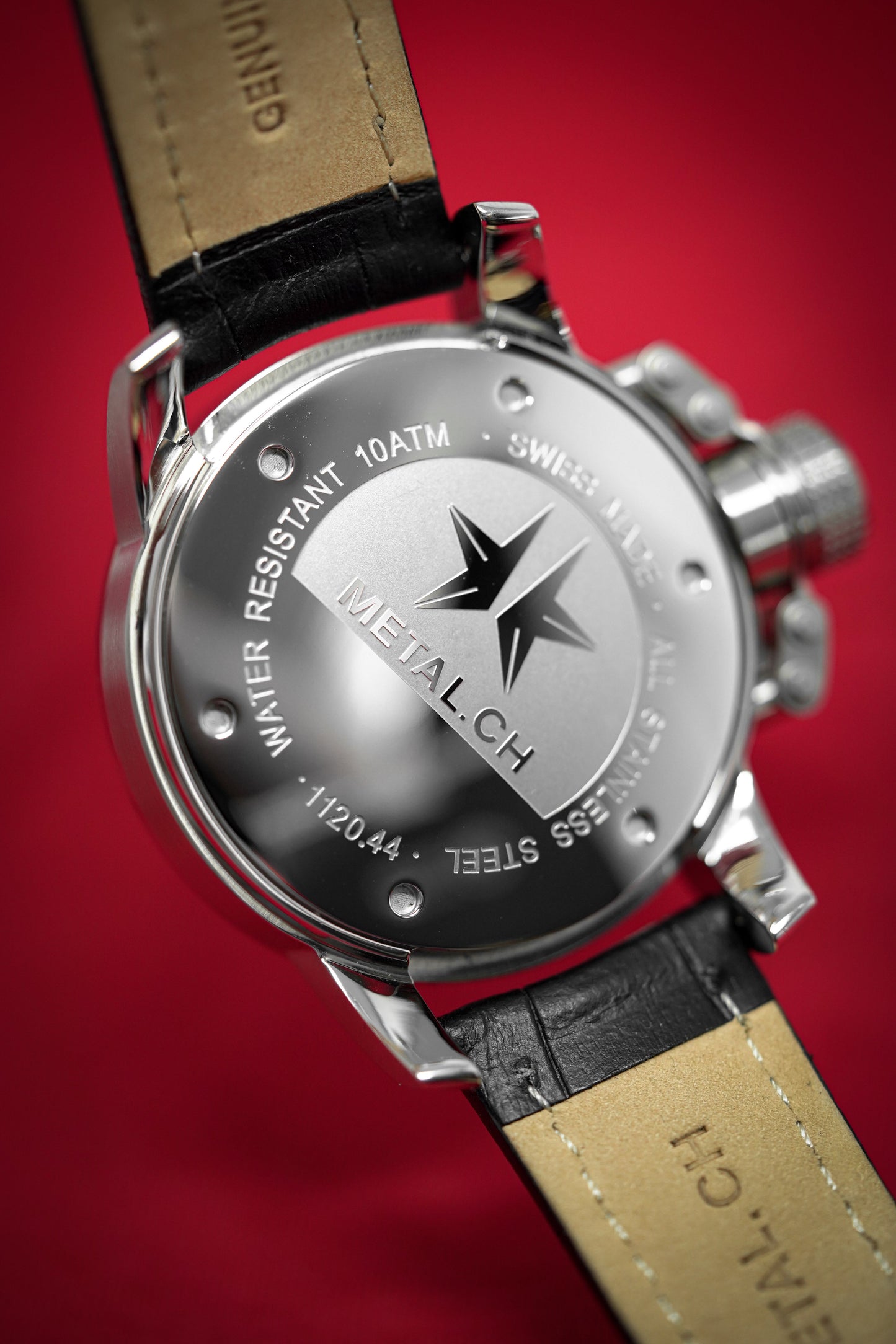 Metal.ch Men's Watch 44mm Black 1120.44