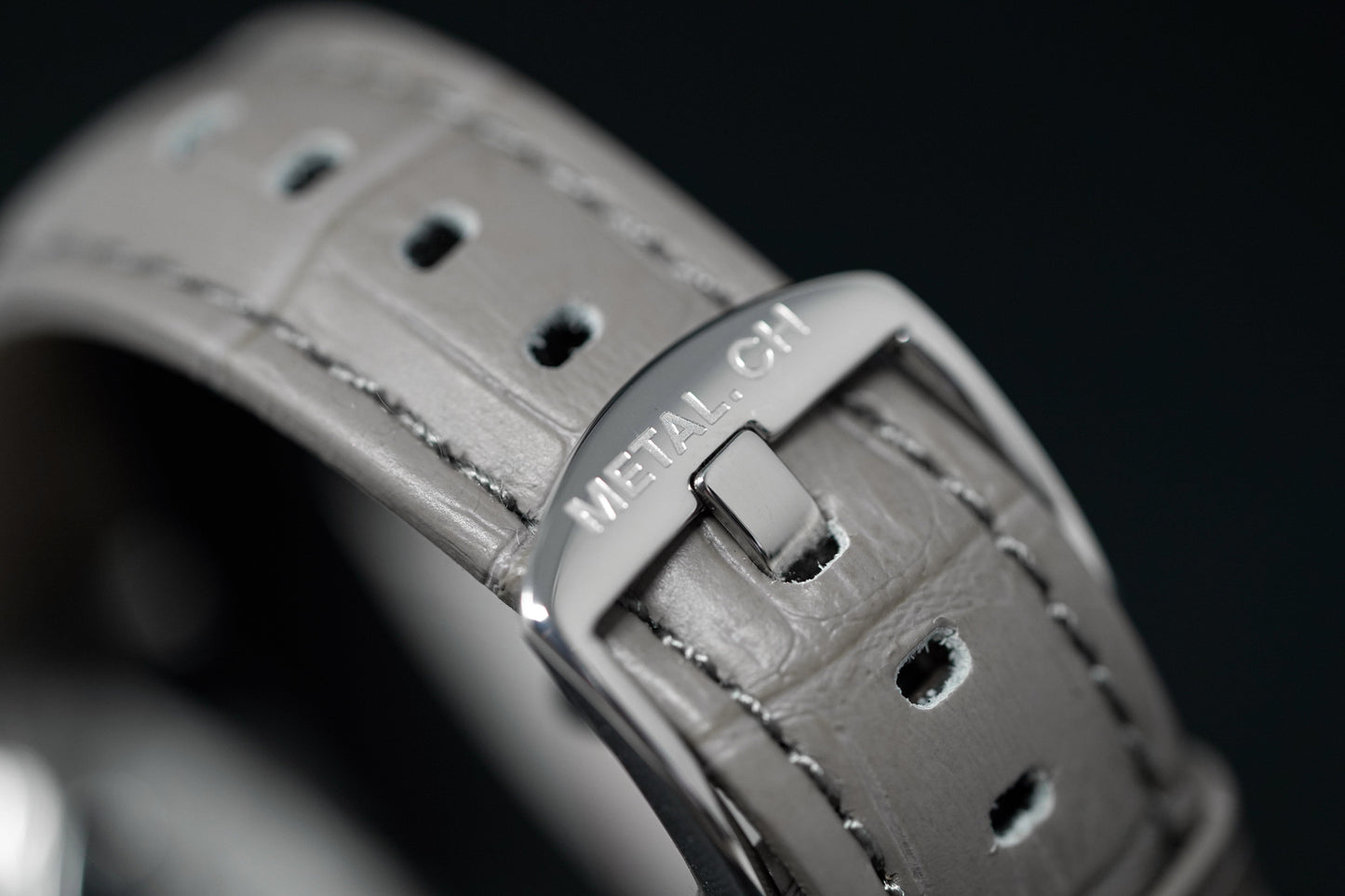 Metal.ch Men's Watch 44mm Grey/White 1132.44