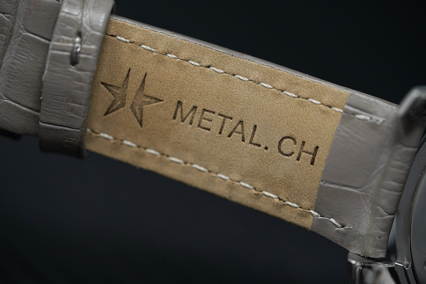 Metal.ch Men's Watch 44mm Grey/White 1132.44