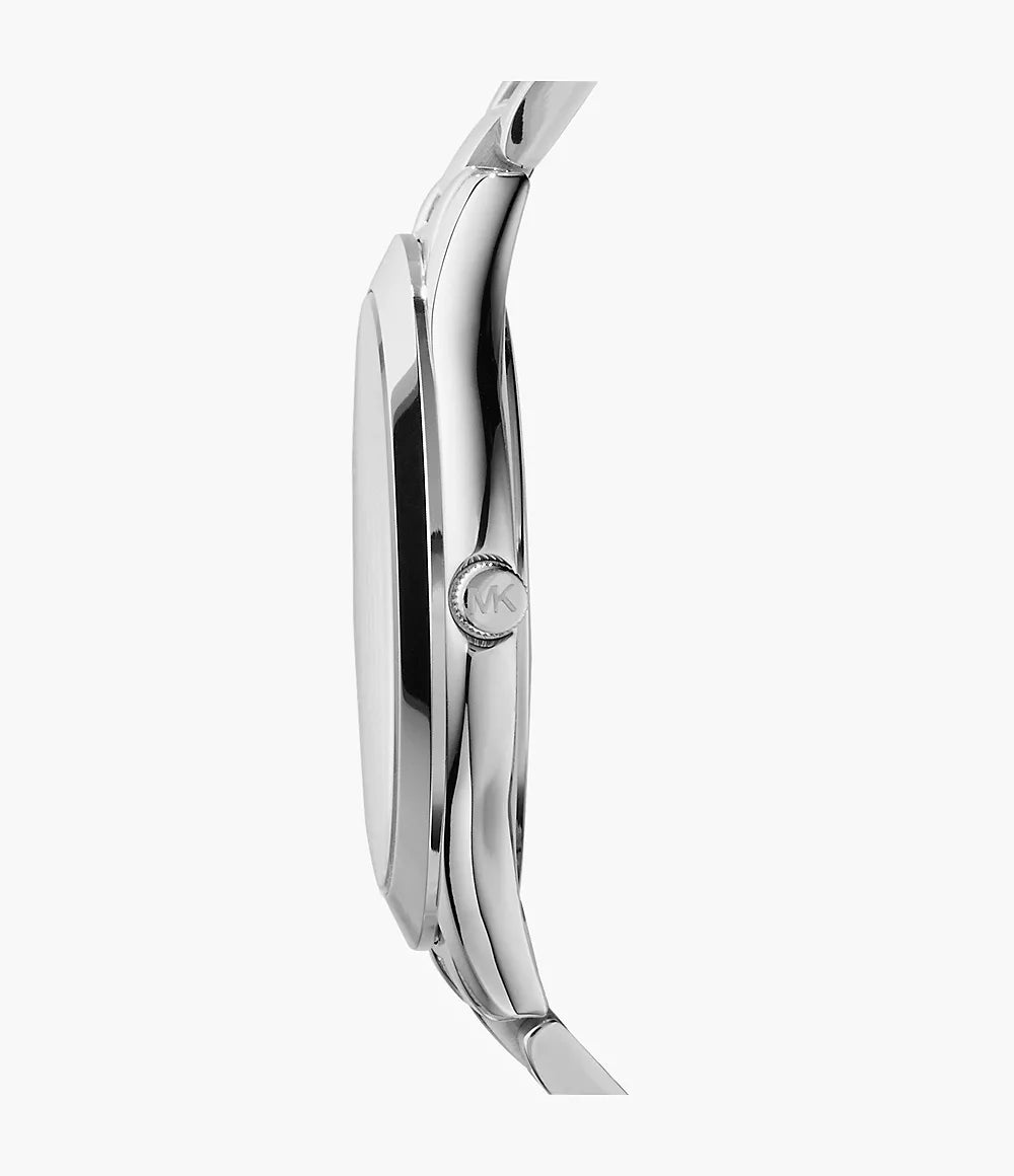 Michael Kors Ladies Watch Slim Runway Silver MK3178