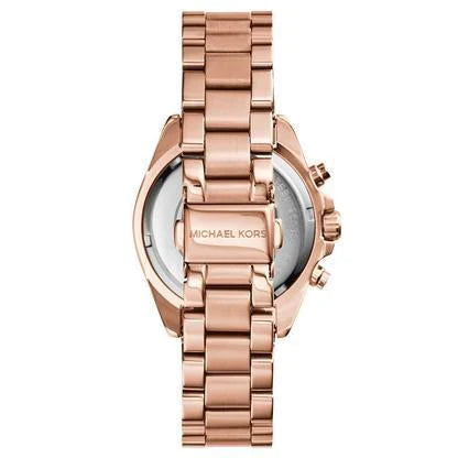 Michael Kors Watch 38mm Rose Gold Bradshaw Chronograph MK5799