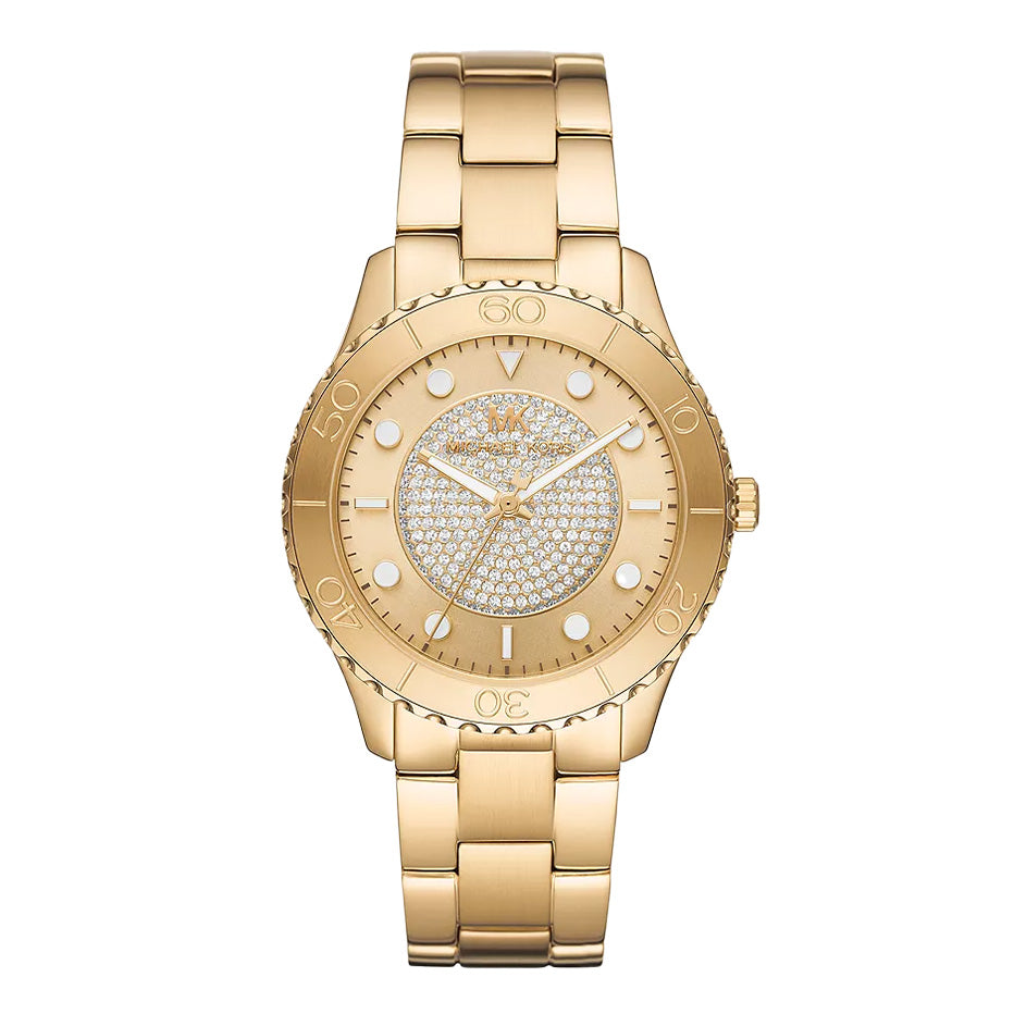 Michael Kors Ladies Watch Runway 40mm Gold MK6911