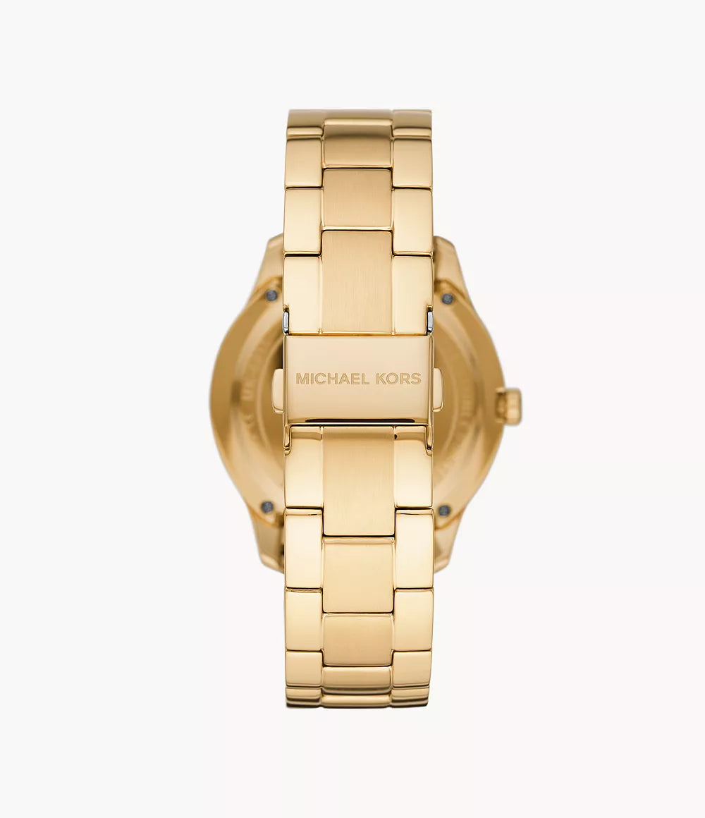 Michael Kors Ladies Watch Runway 40mm Gold MK6911