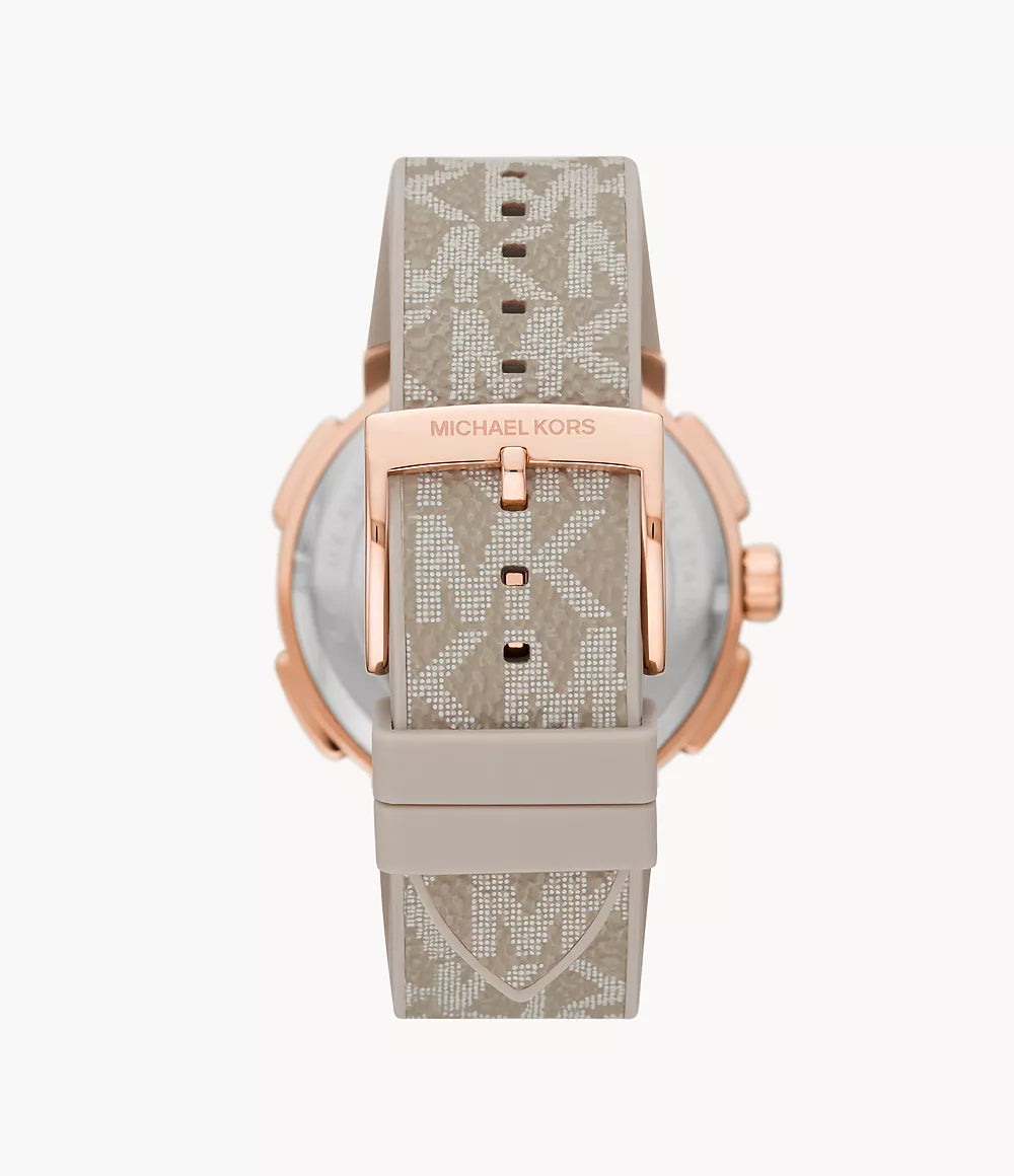 Michael Kors Ladies Watch Sidney Multifunction 42mm Rose Gold Grey MK6949