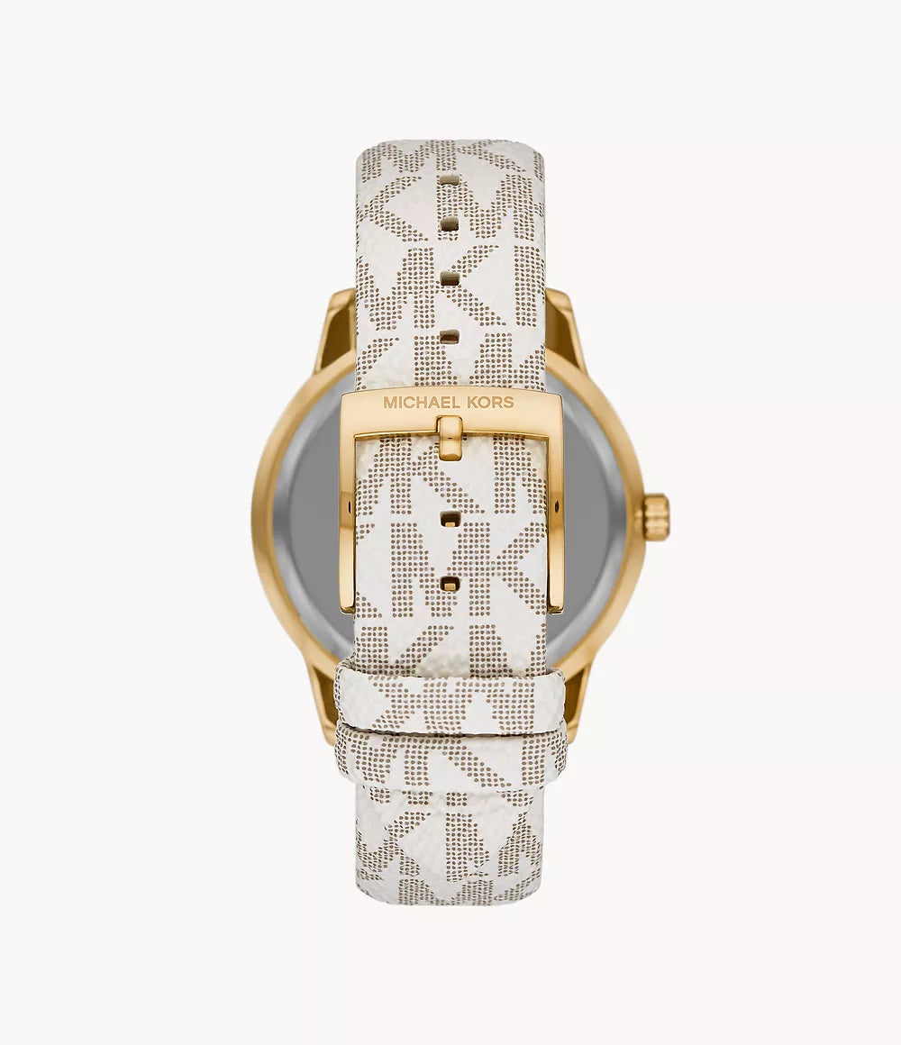 Michael Kors Ladies Watch Tibby 40mm Gold White MK6967