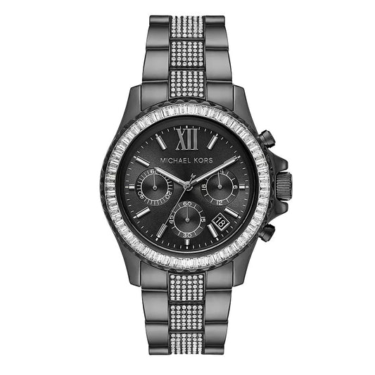 Michael Kors Ladies Watch Everest Chronograph 42mm Gunmetal MK6974