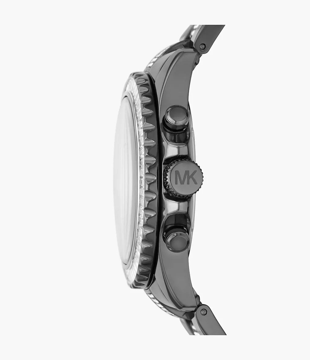 Michael Kors Ladies Watch Everest Chronograph 42mm Gunmetal MK6974