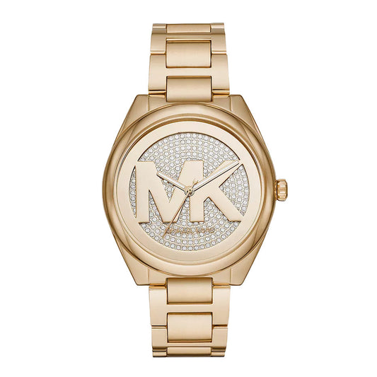 Michael Kors Ladies Watch Janelle 42mm Gold MK7088