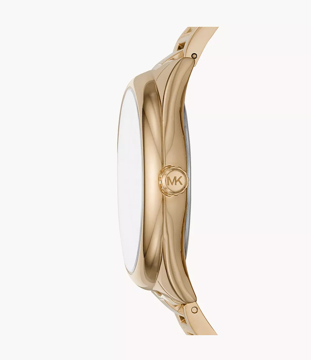 Michael Kors Ladies Watch Janelle 42mm Gold MK7088