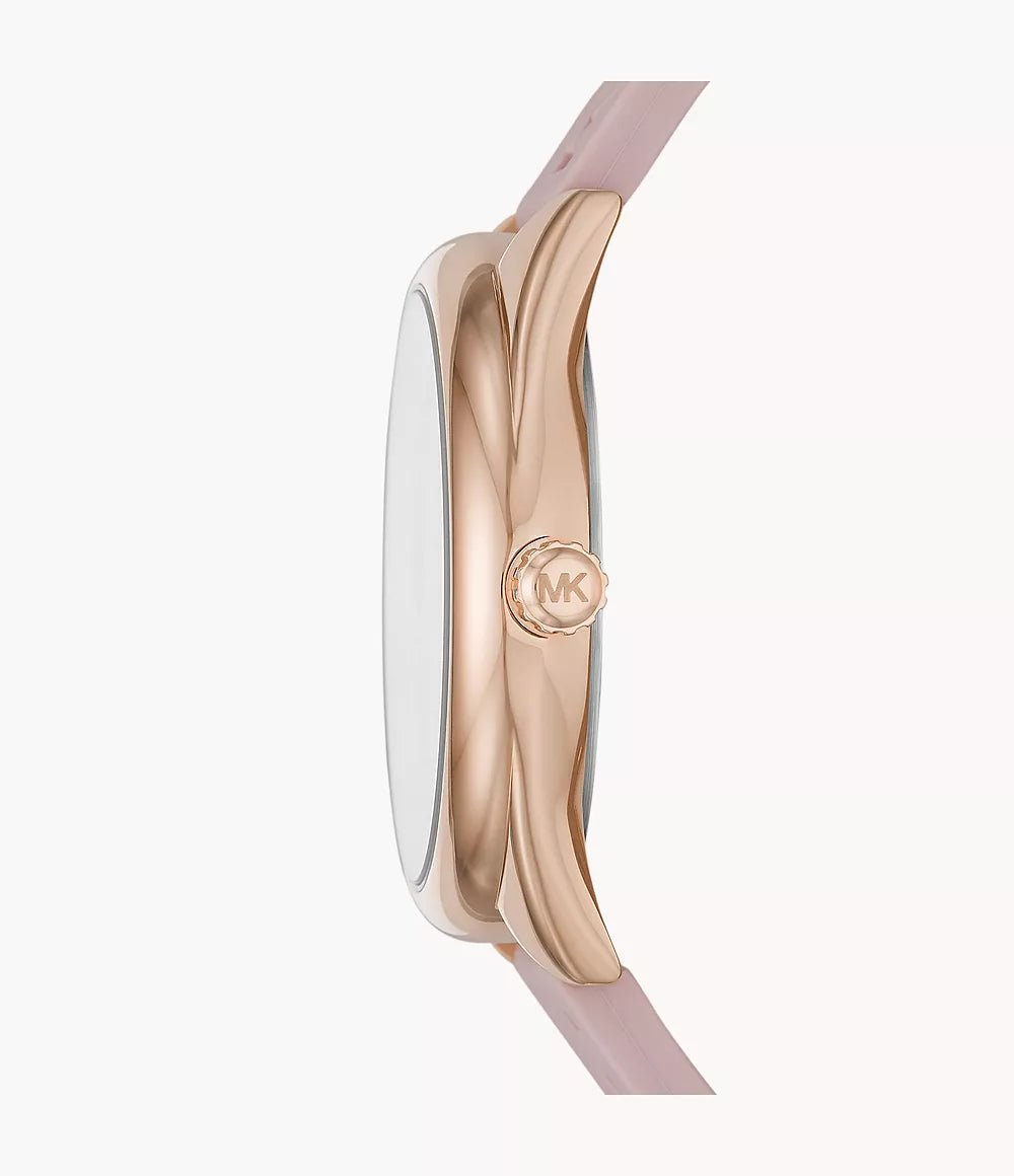 Michael Kors Ladies Watch Janelle 42mm Pink Gold MK7139