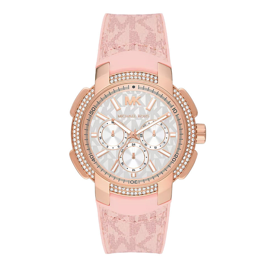 Michael Kors Ladies Watch Sidney Multifunction 42mm Rose Gold MK7222