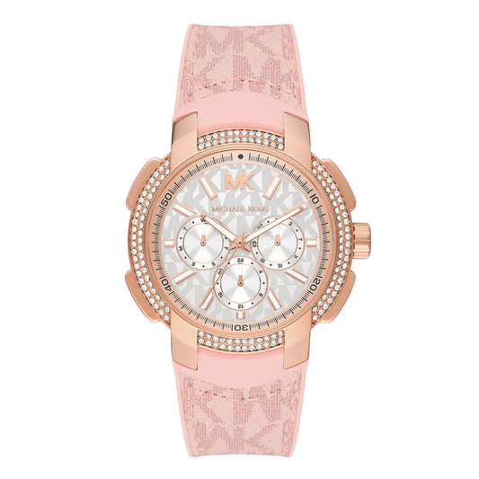 Michael Kors Ladies Watch Sidney Multifunction 42mm Rose Gold MK7222