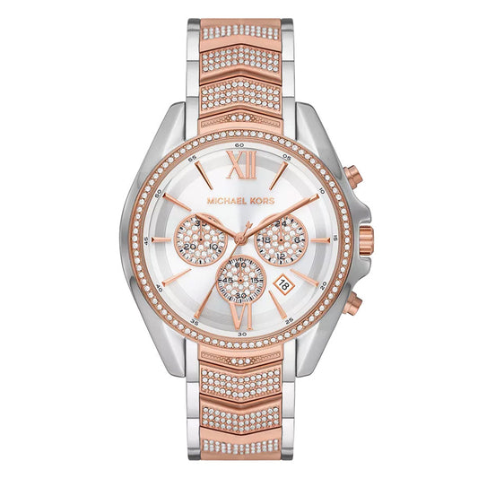 Michael Kors Ladies Watch Whitney Chronograph 44mm Two-Tone MK7225