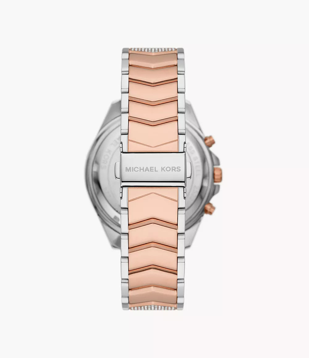 Michael Kors Ladies Watch Whitney Chronograph 44mm Two-Tone MK7225