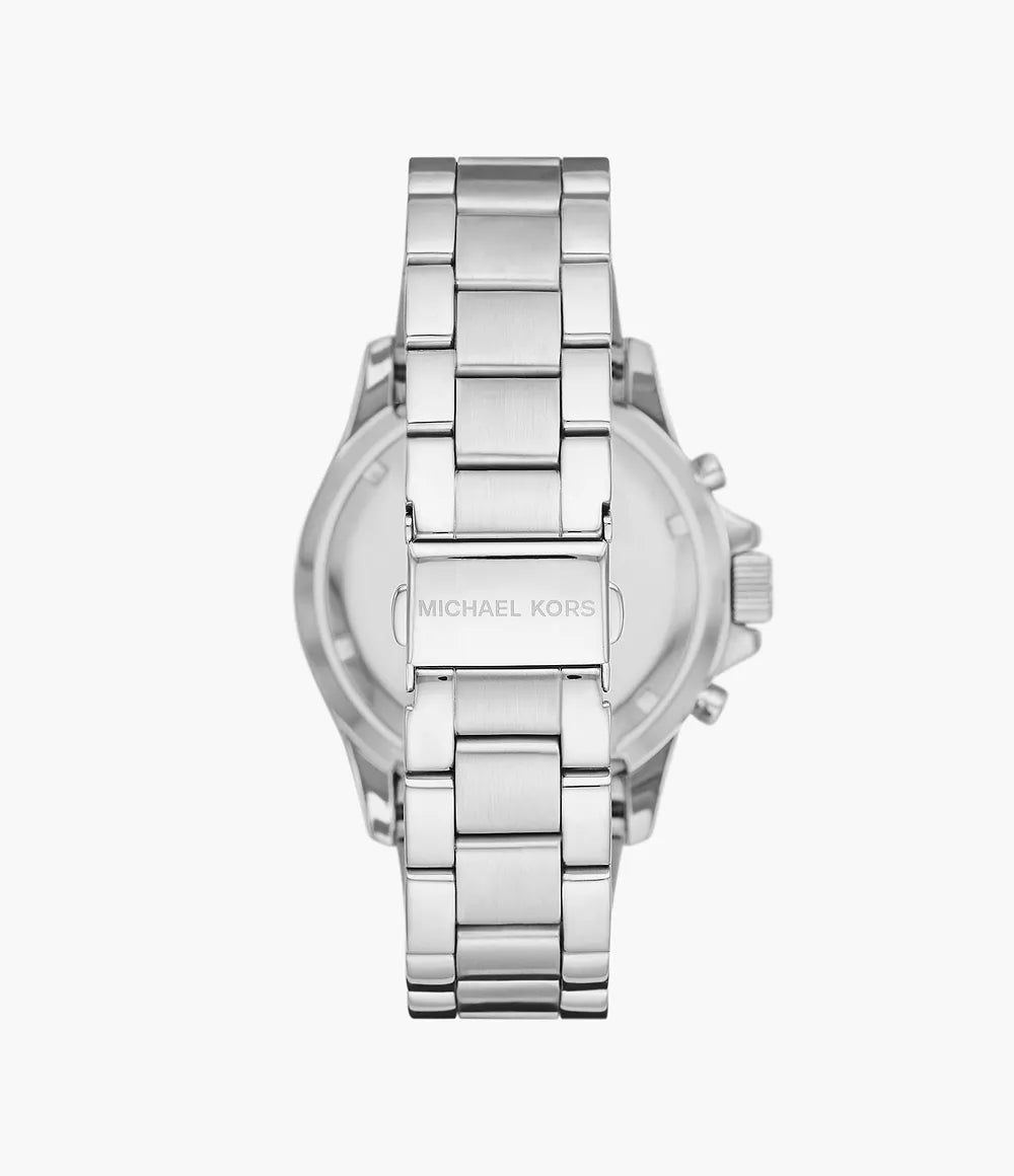Michael Kors Ladies Watch Everest Chronograph 42mm Blue Silver MK7237
