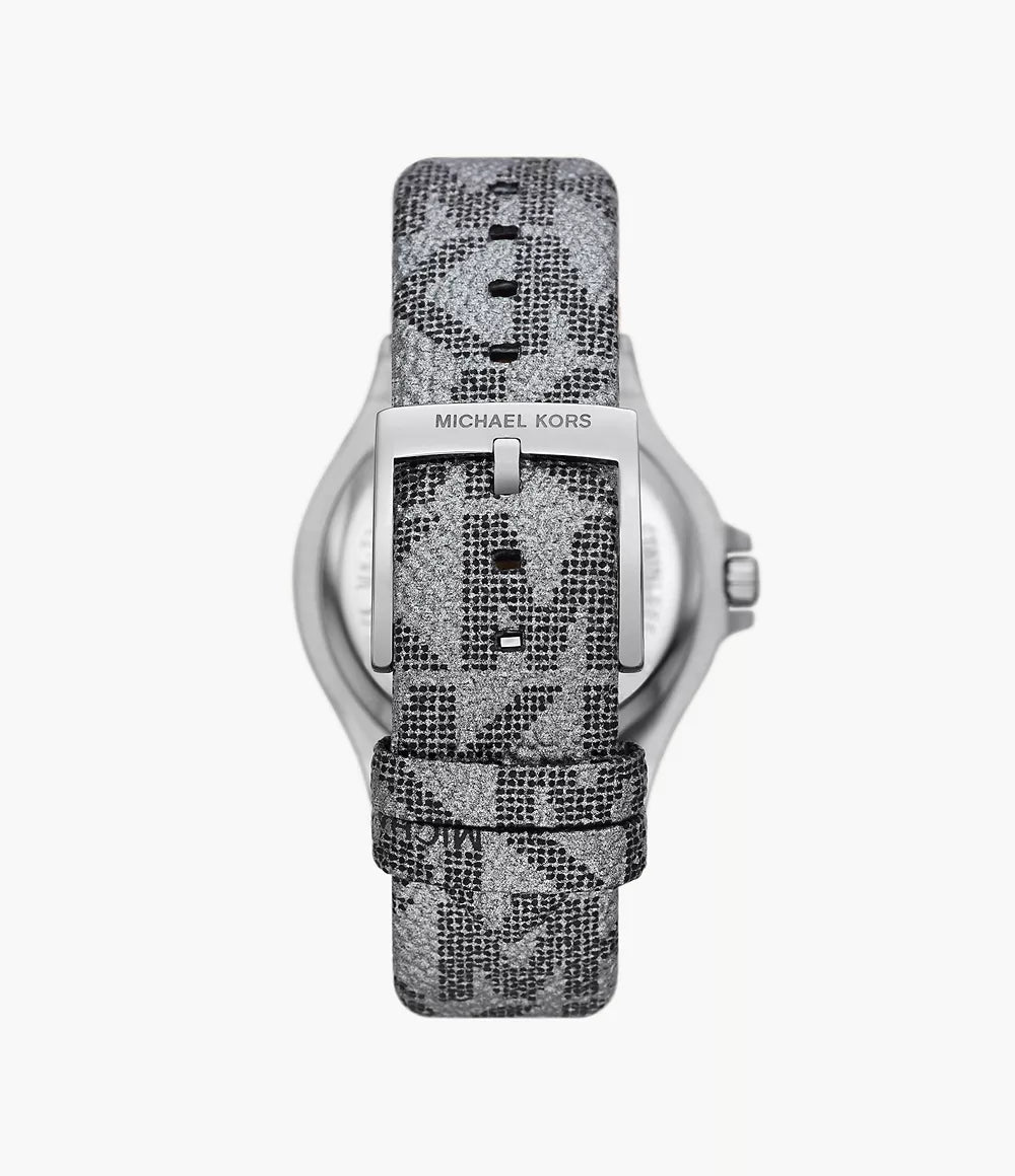 Michael Kors Ladies Watch Lennox 37mm Black Grey MK7309