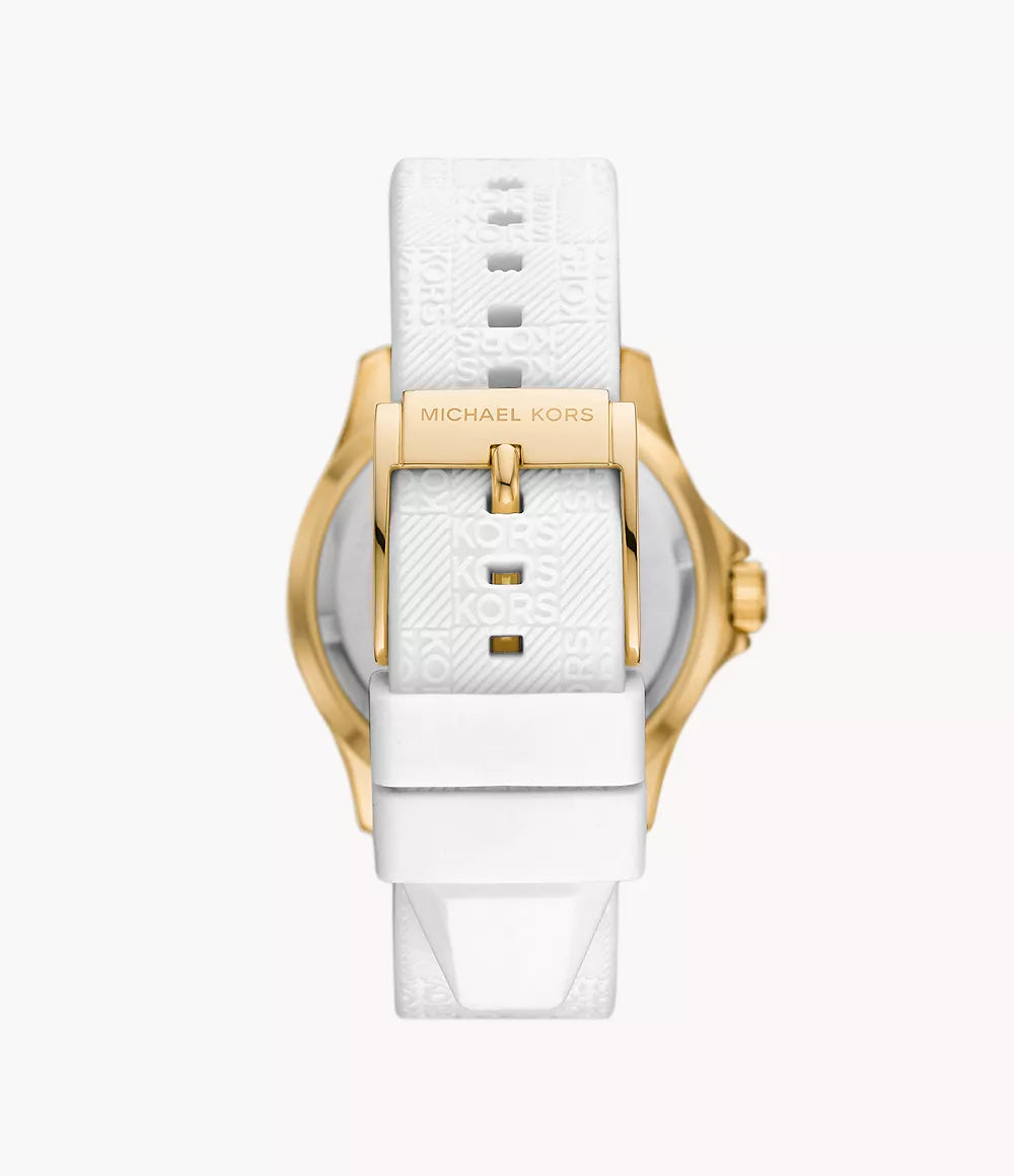 Michael Kors Ladies Watch Everest 43mm Gold White MK7357