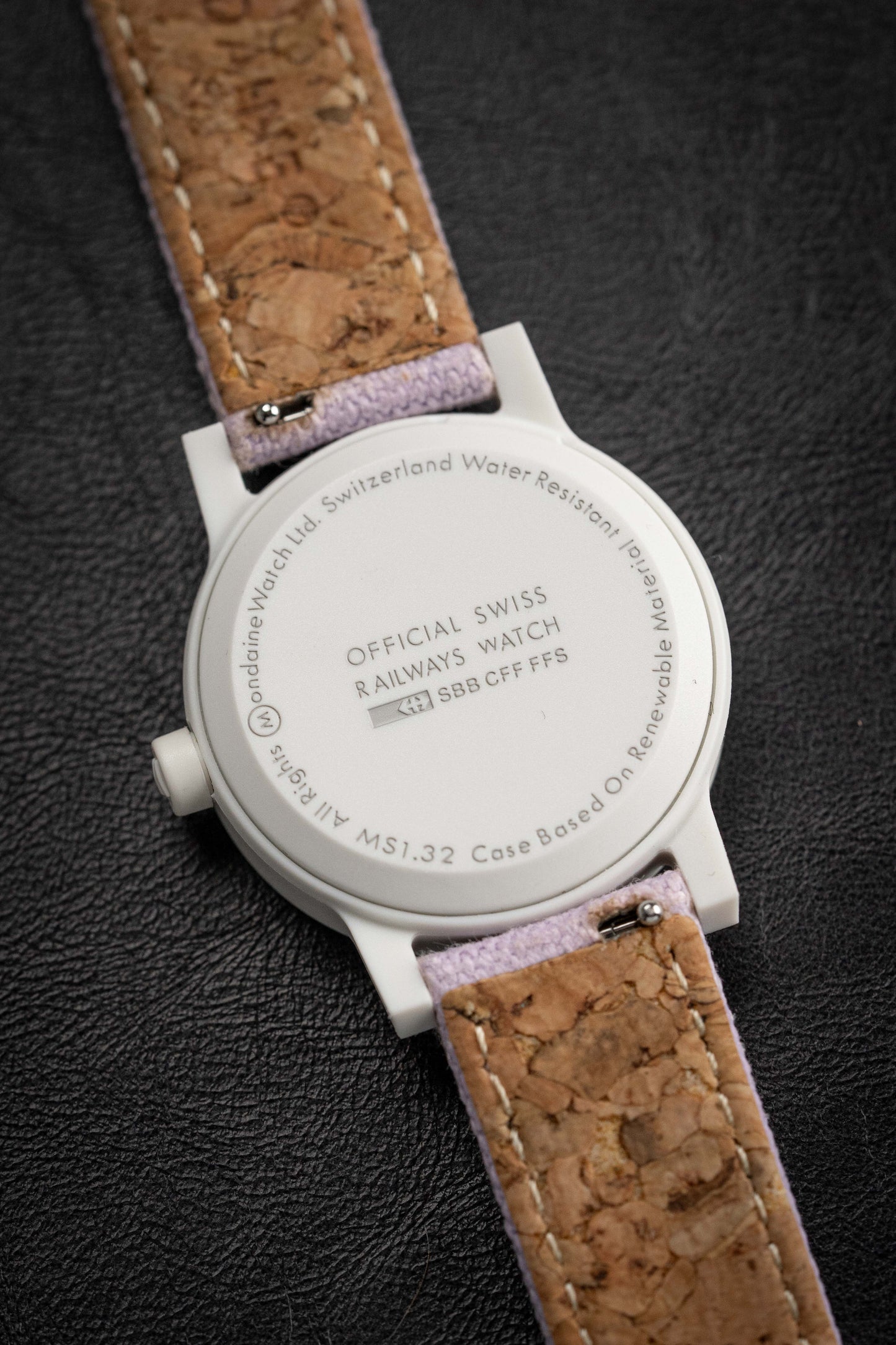 Mondaine Ladies Watch Essence White Lavender MS1.32110.LQ1