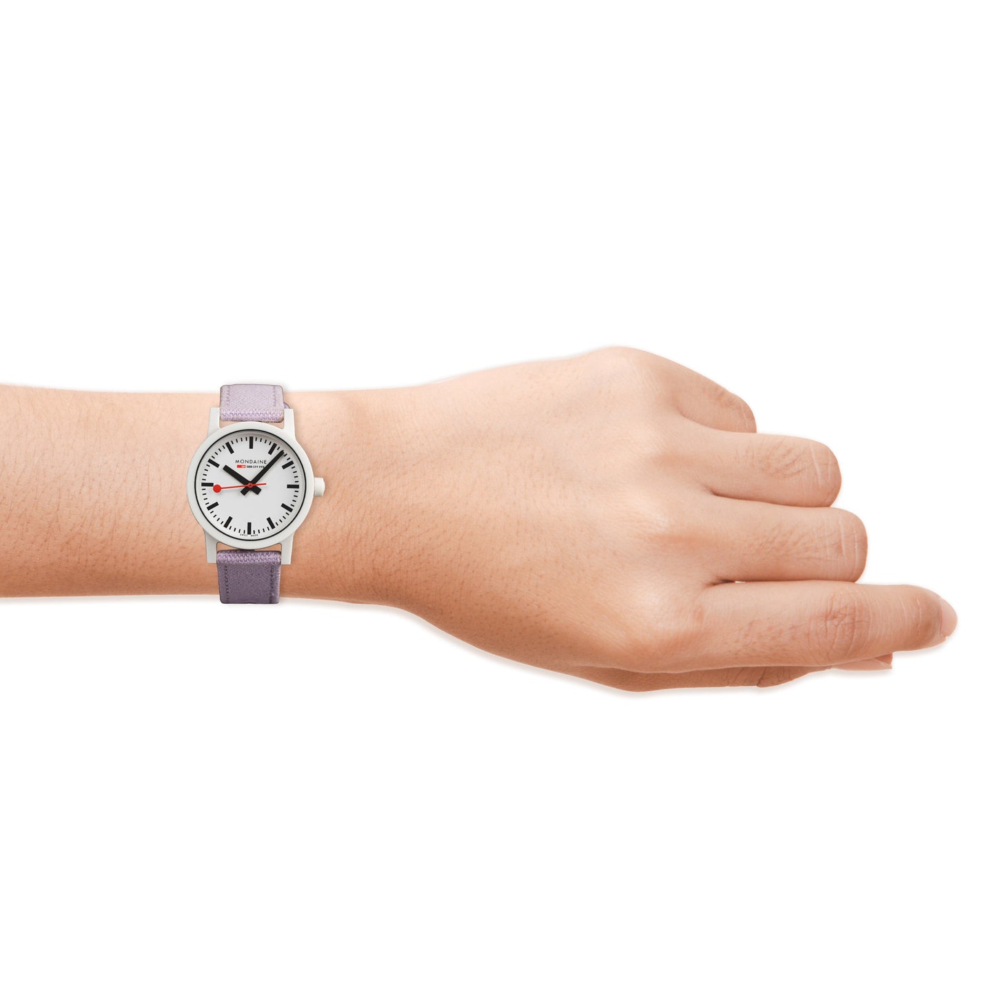 Mondaine Ladies Watch Essence White Lavender MS1.32110.LQ1
