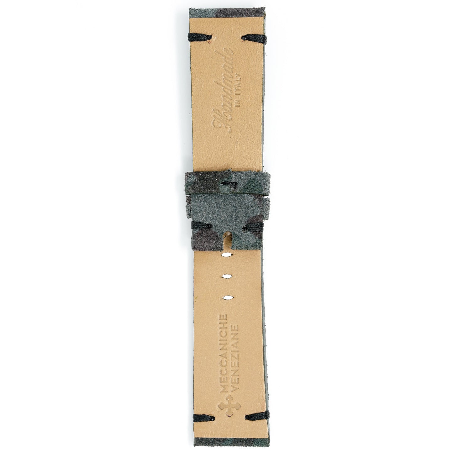 Meccaniche Veneziane Watch Arsenale Blue Camo Leather Strap