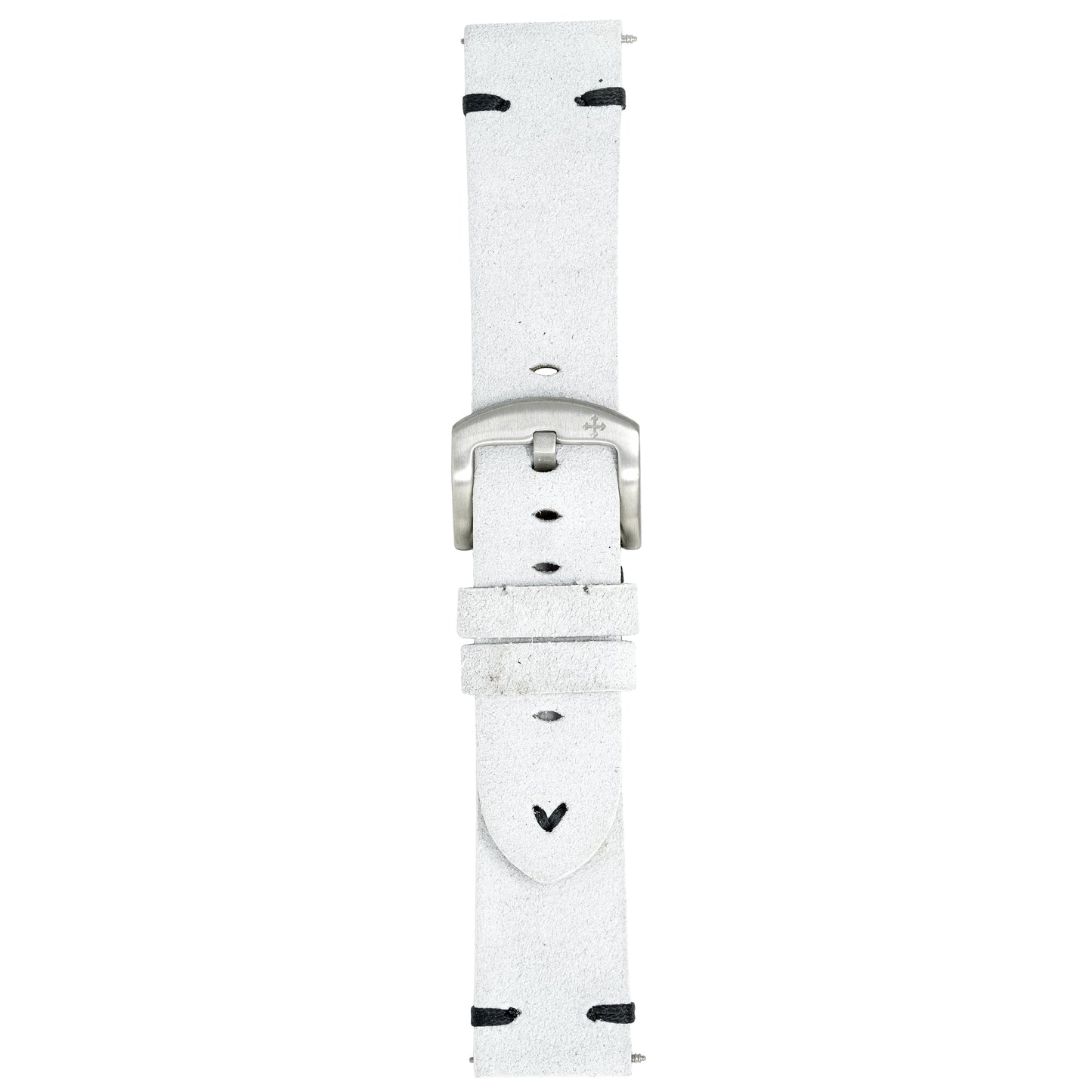 Meccaniche Veneziane Watch Nereide White Black Leather Strap