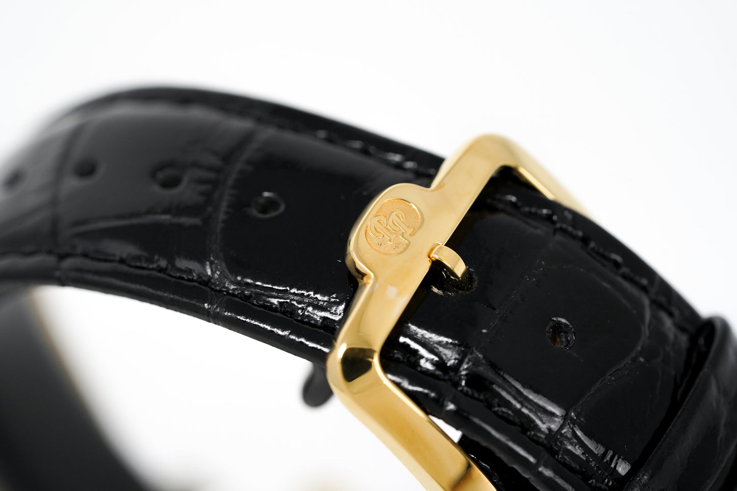 Paul Picot Men's Watch Chronosport Chronograph Black 18K Gold P7005322.332