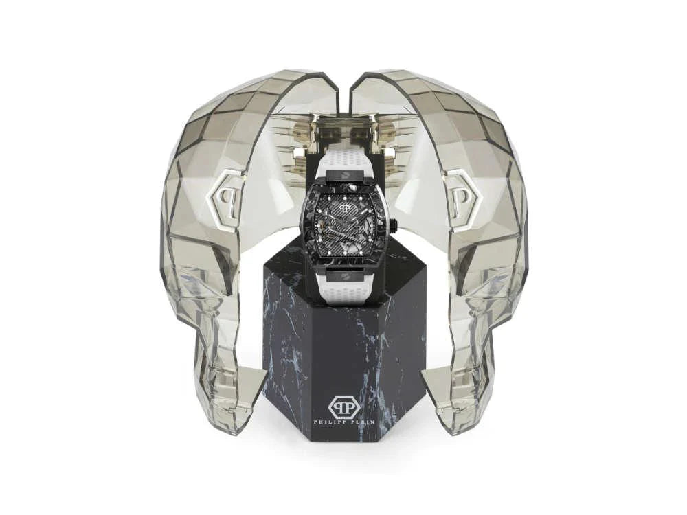 Philipp Plein Watch Automatic The Skeleton Sport Master White PWBAA1122