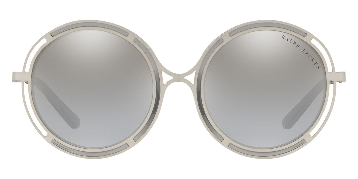 Ralph Lauren Women's Sunglasses Oversized Round Silver RL7060 93516V