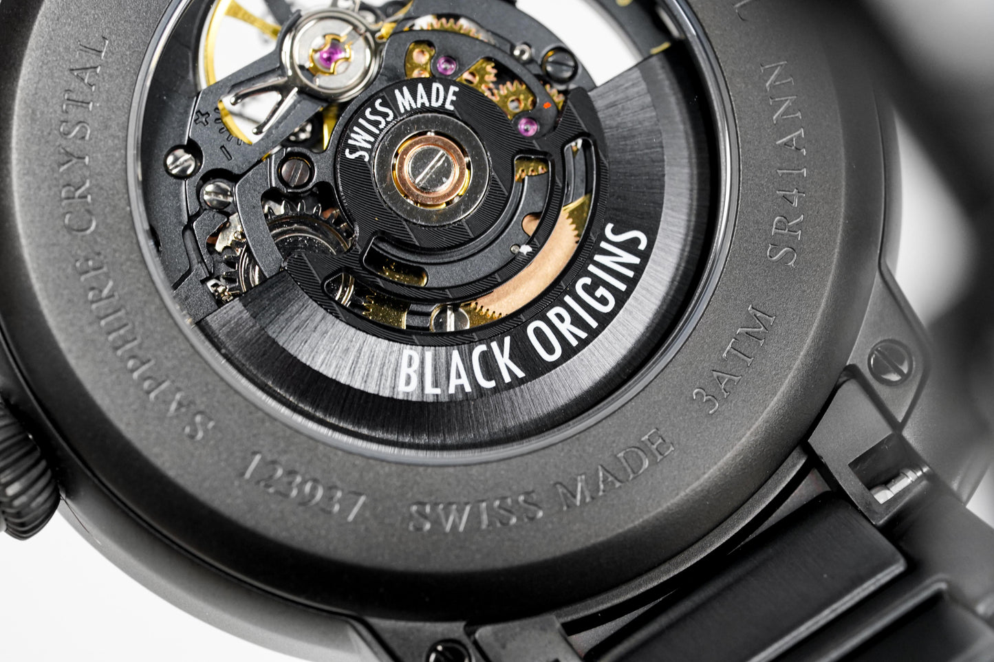 Silvana Men's Watch Black Origins Black PVD SR41ANN63N