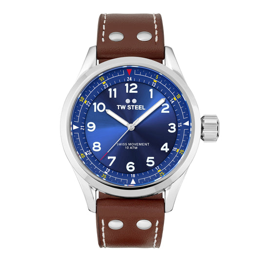 TW Steel Watch Swiss Volante Blue SVS102