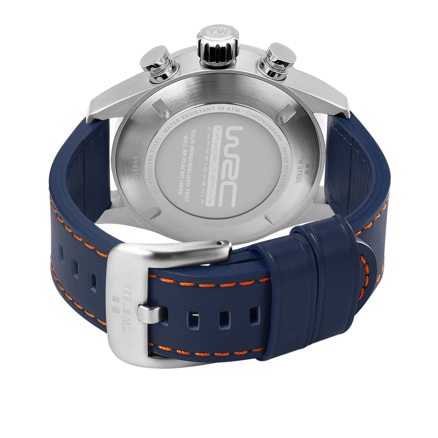 TW Steel Watch Swiss Volante Chronograph WRC Blue Special Edition SVS311