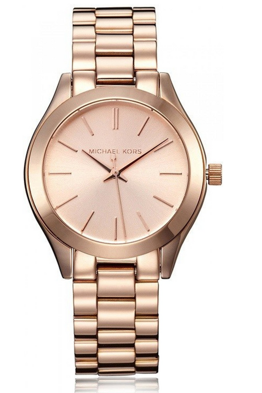 Michael Kors Unisex Watch Runway 42mm Rose Gold MK3205B