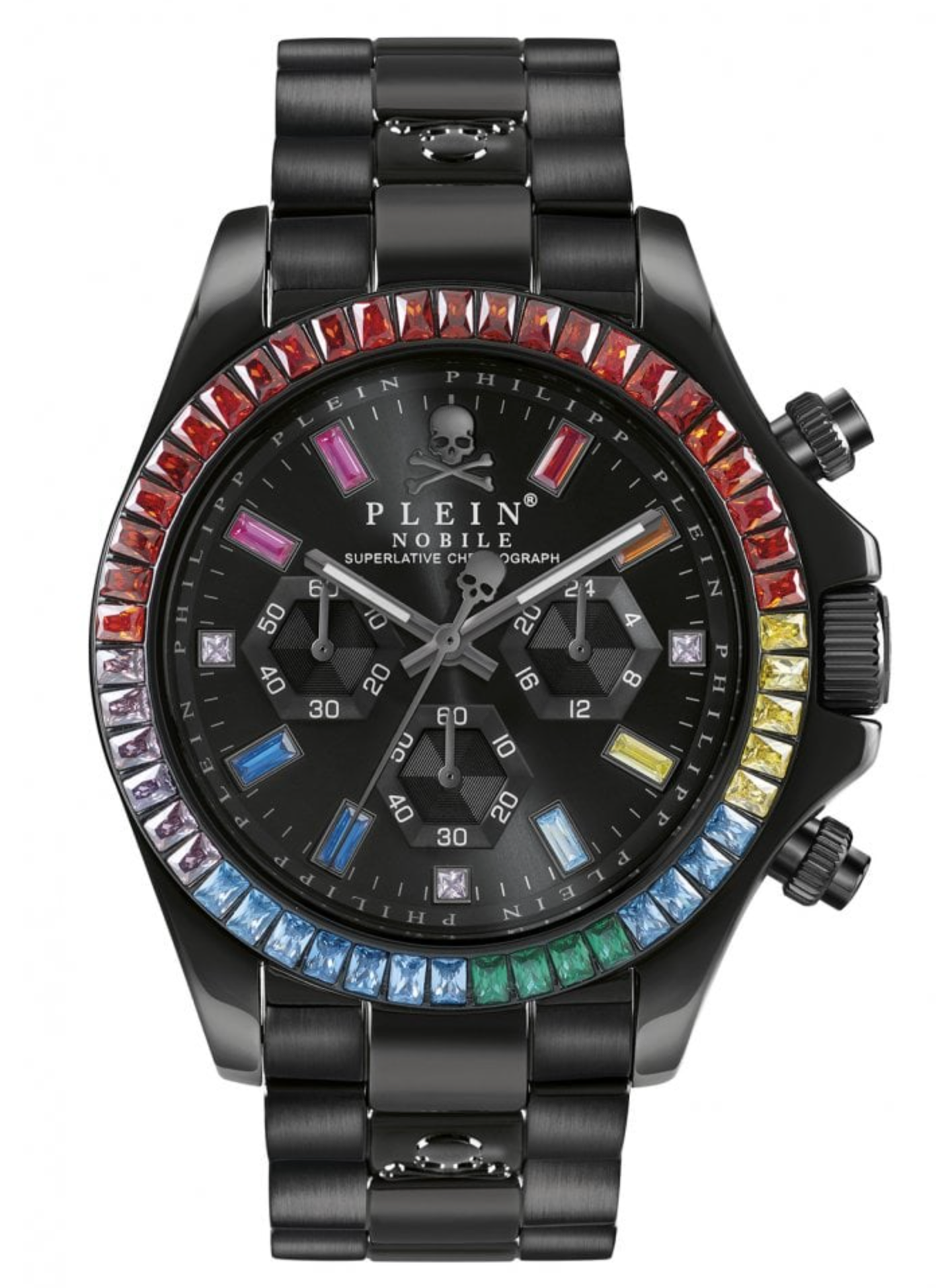 Philipp Plein Mens Watch Street Couture Nobile Rainbow PWCAA0721