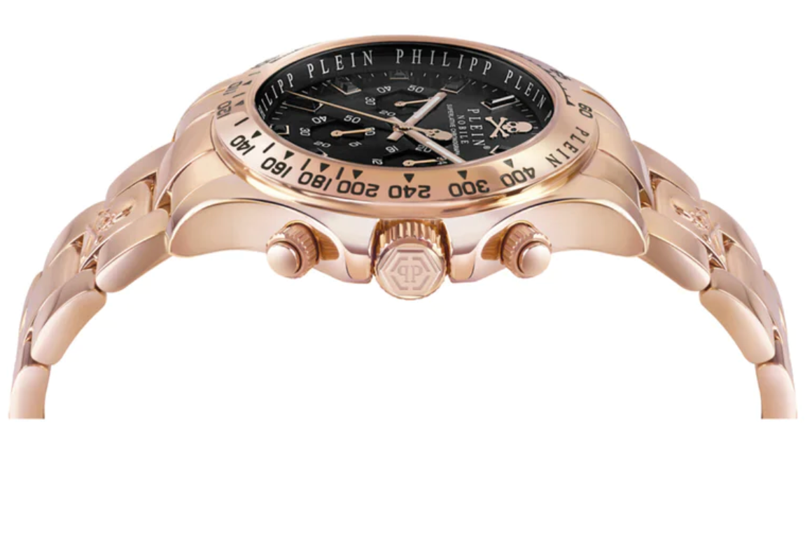 Philipp Plein Mens Watch Nobile Chronograph Rose Gold PWCAA0921