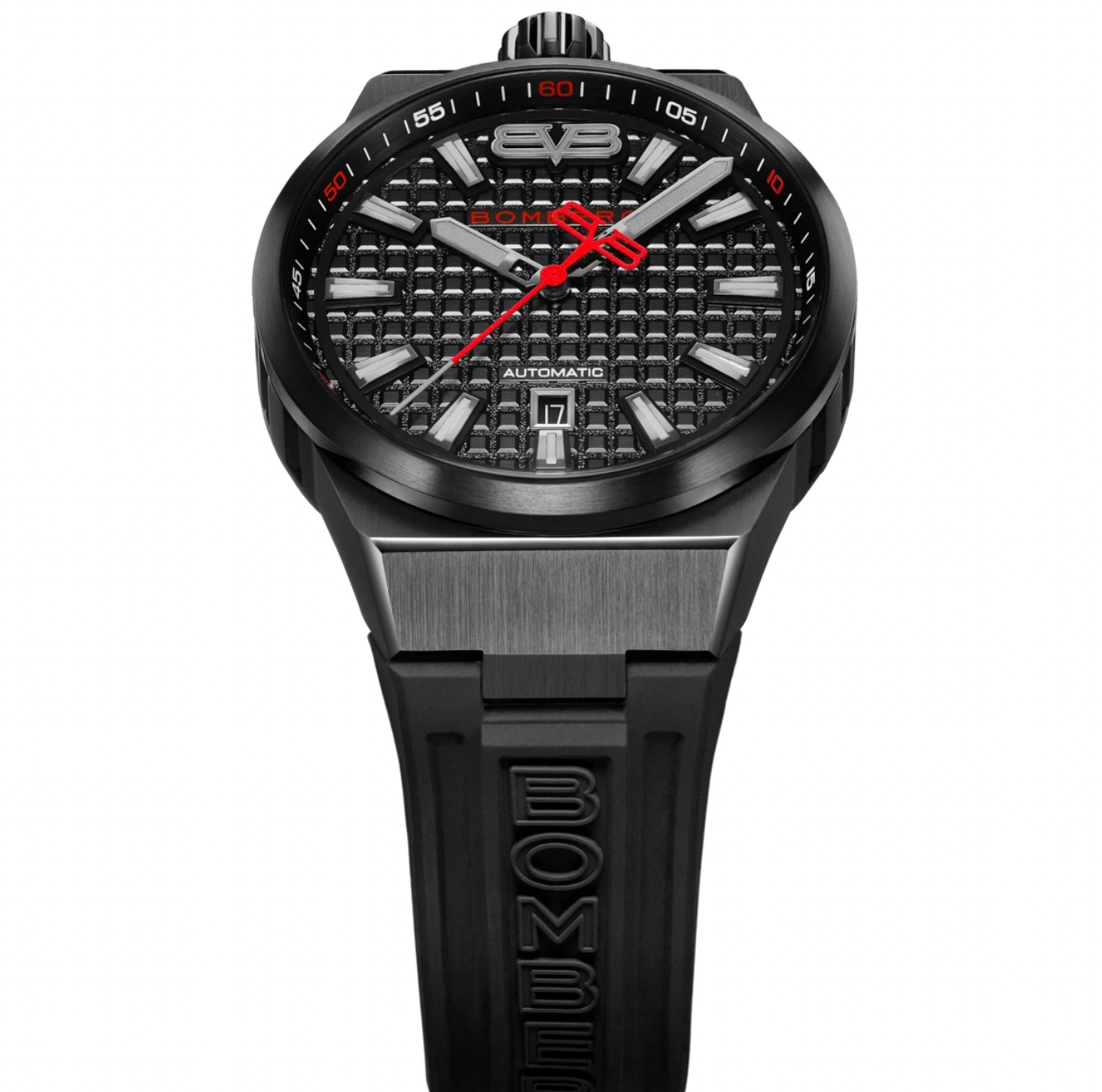 Bomberg Men's Watch BOLT-68 Neo Automatic Doha Metropolis Black PVD BF43APBA.09-2.12