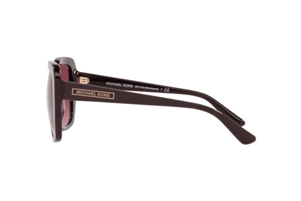 Michael Kors Women's Sunglasses Manhasset Square Burgundy MK214033448H