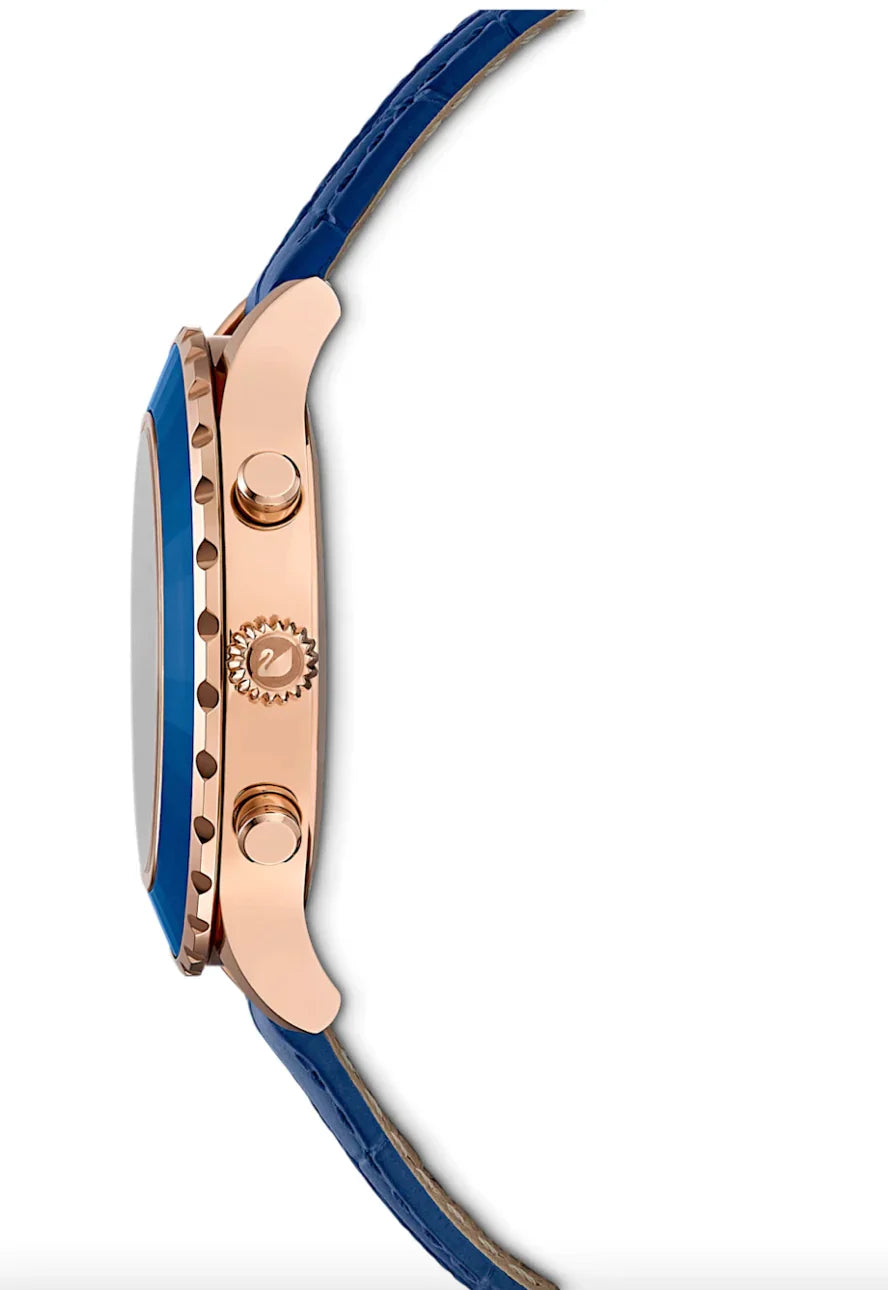 Swarovski Watch Octea Lux Chrono Blue 5563480