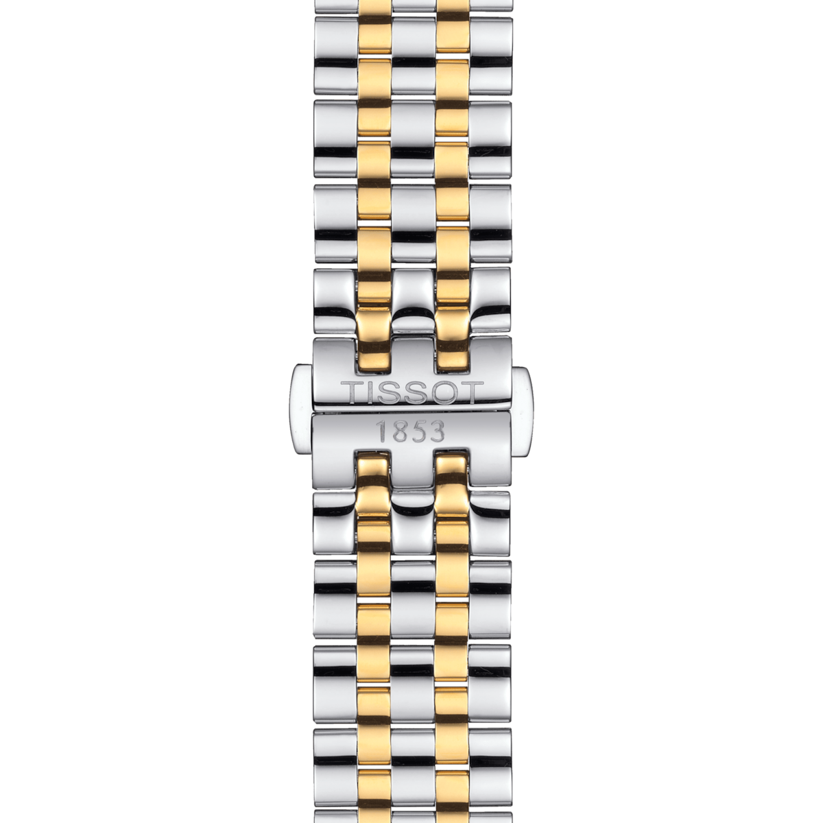 Tissot Men's Watch Carson Auto Powermatic 80 Premium 40mm Silver Gold T1224072203100