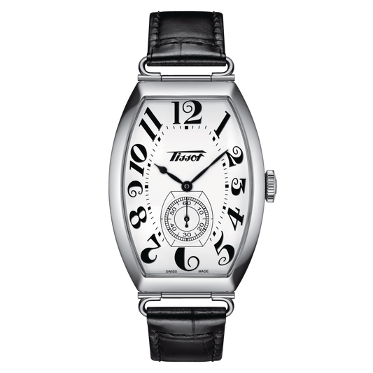 Tissot Ladies Watch Heritage Porto Hand Wind Black White T1285051601200